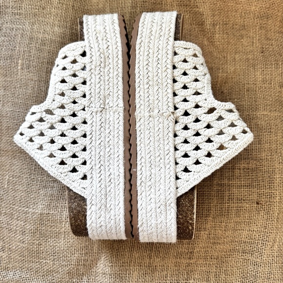 Madden Girl Women Madden Girl Women\'s Bali-c Sandal
White Crochet Buckle Women’s Size 8